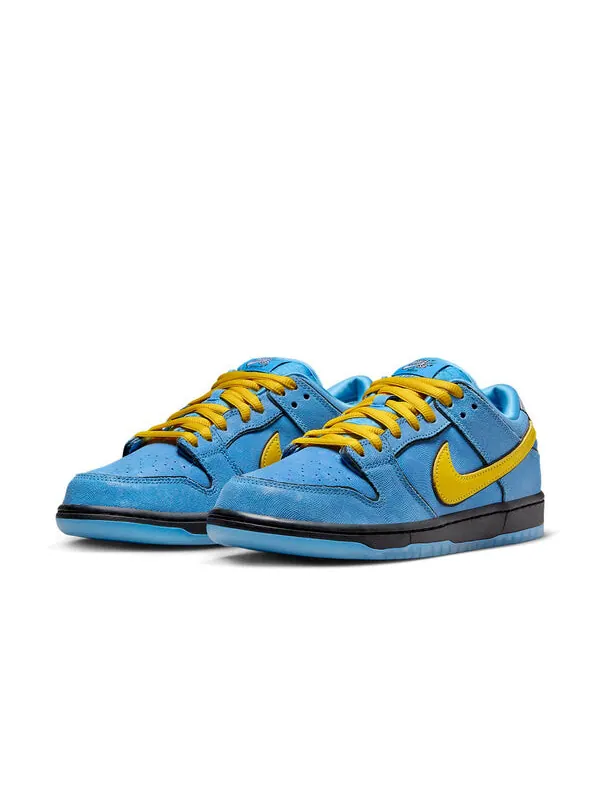 Кроссовки Nike x The Powerpuff Girls SB Dunk Low Prox QS 'Bubbles' — изображение 2 из 4