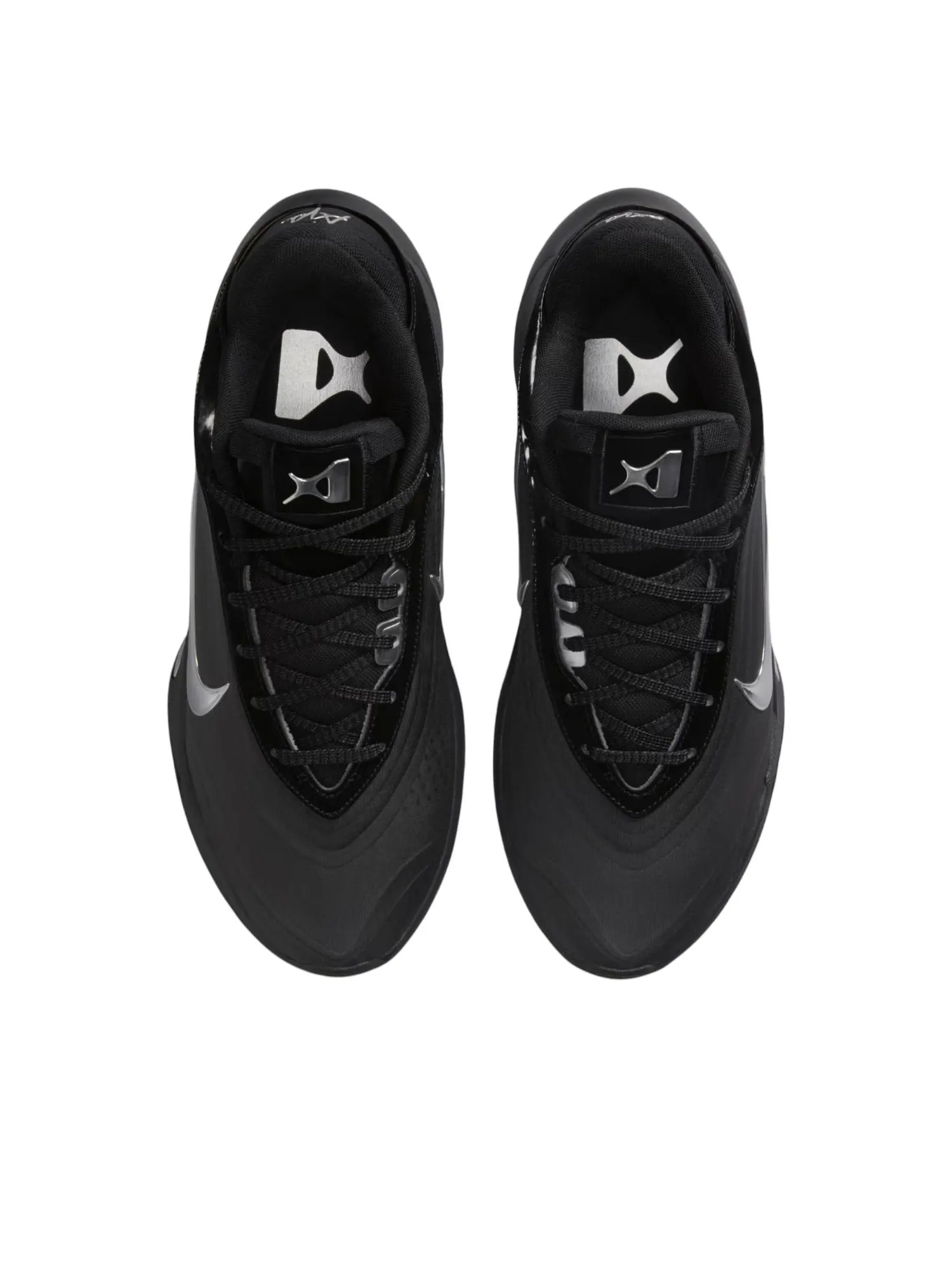 Кроссовки Nike A’One 'Black Metallic Silver' — изображение 2 из 6, черный