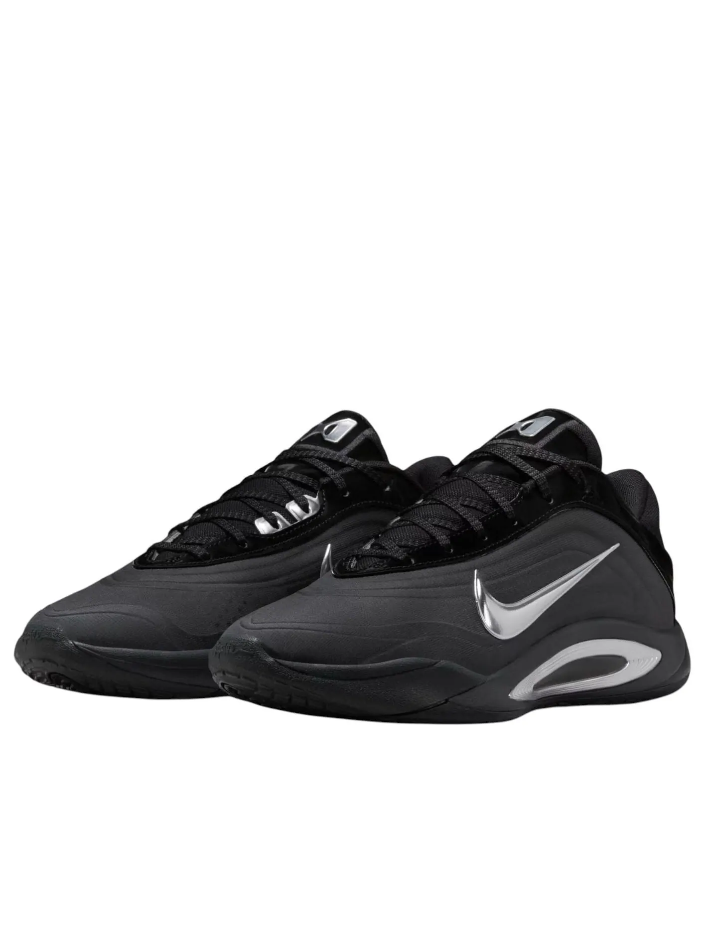 Кроссовки Nike A’One 'Black Metallic Silver' — изображение 3 из 6, черный