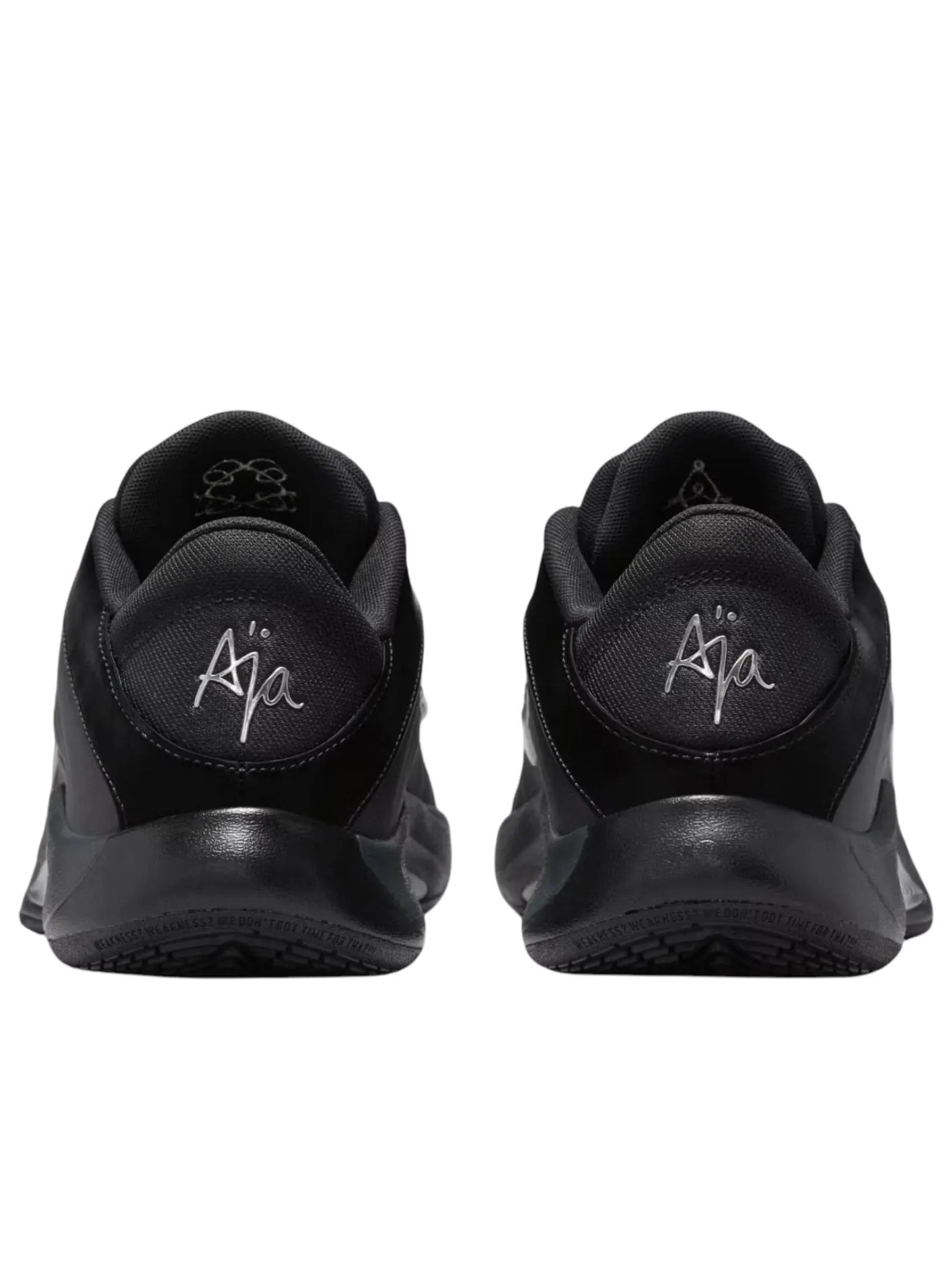 Кроссовки Nike A’One 'Black Metallic Silver' — изображение 4 из 6, черный