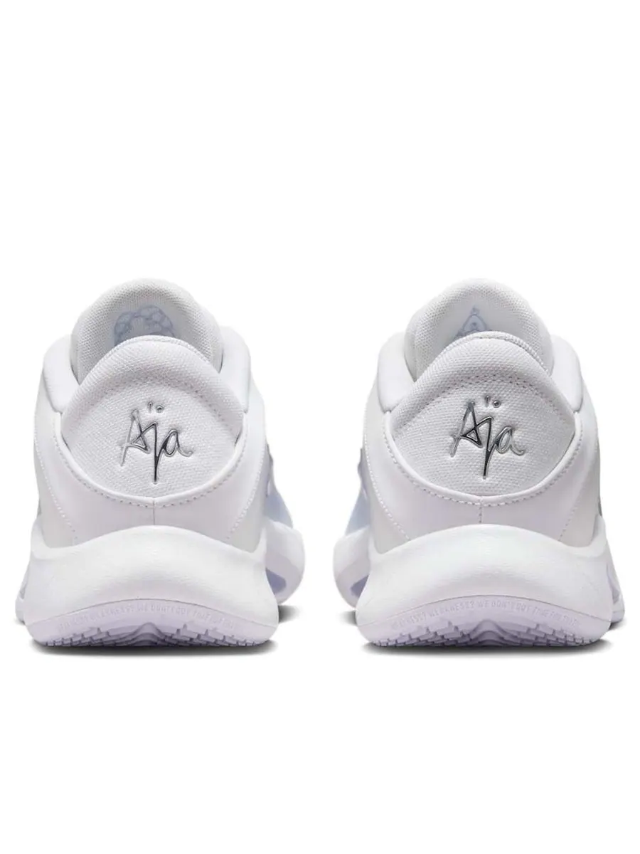 Кроссовки (WMNS) Nike A'One Pearl EP 'White Metallic Silver' — изображение 5 из 6, белый