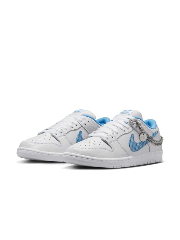 Кроссовки x nicole hause sb dunk low pro 'white university blue' Nike — изображение 3 из 4