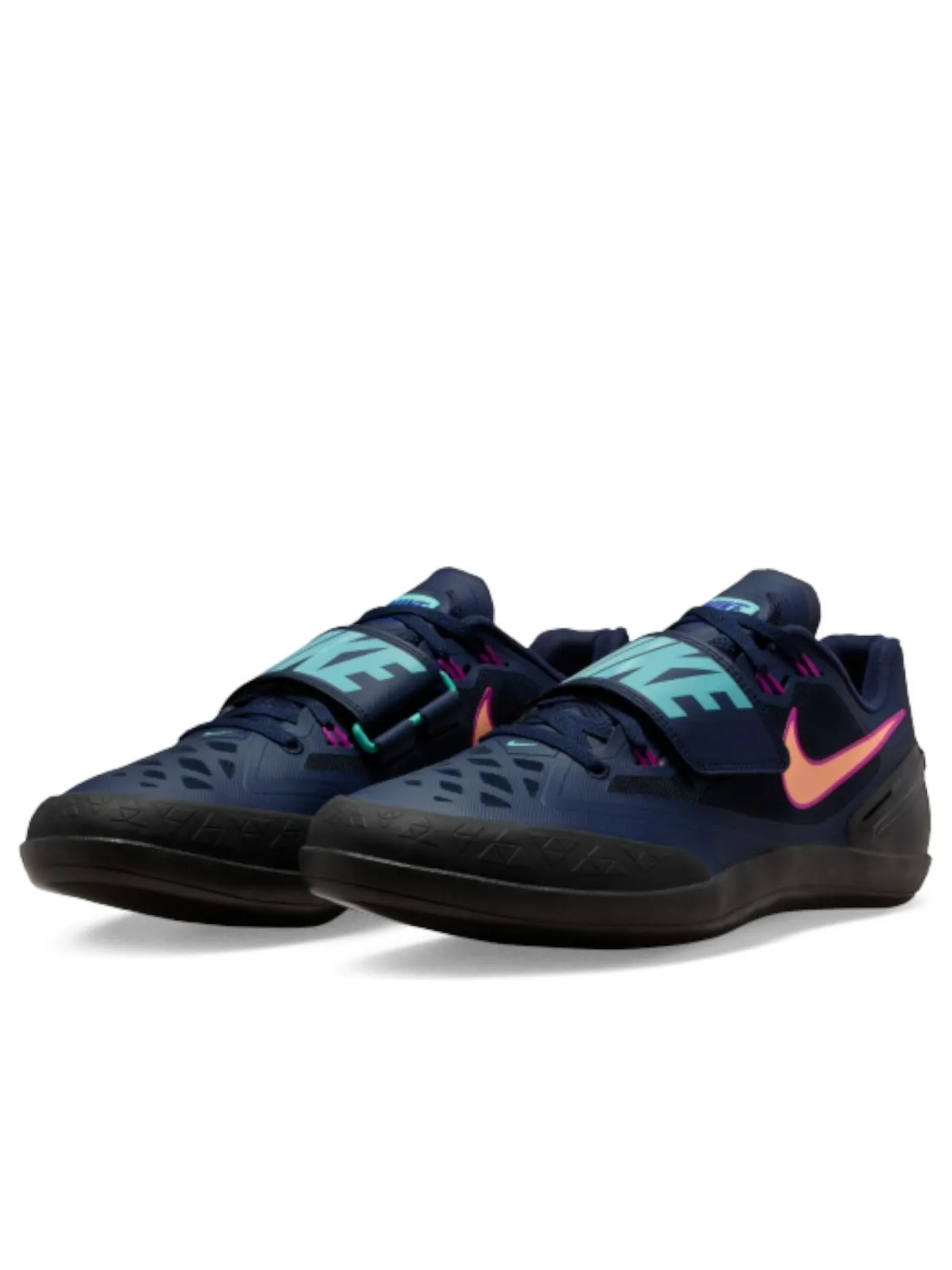 Кроссовки Nike Zoom Rotational 6 'Obsidian Orange Pulse Hyper Aqua' — изображение 3 из 6, темно-синий