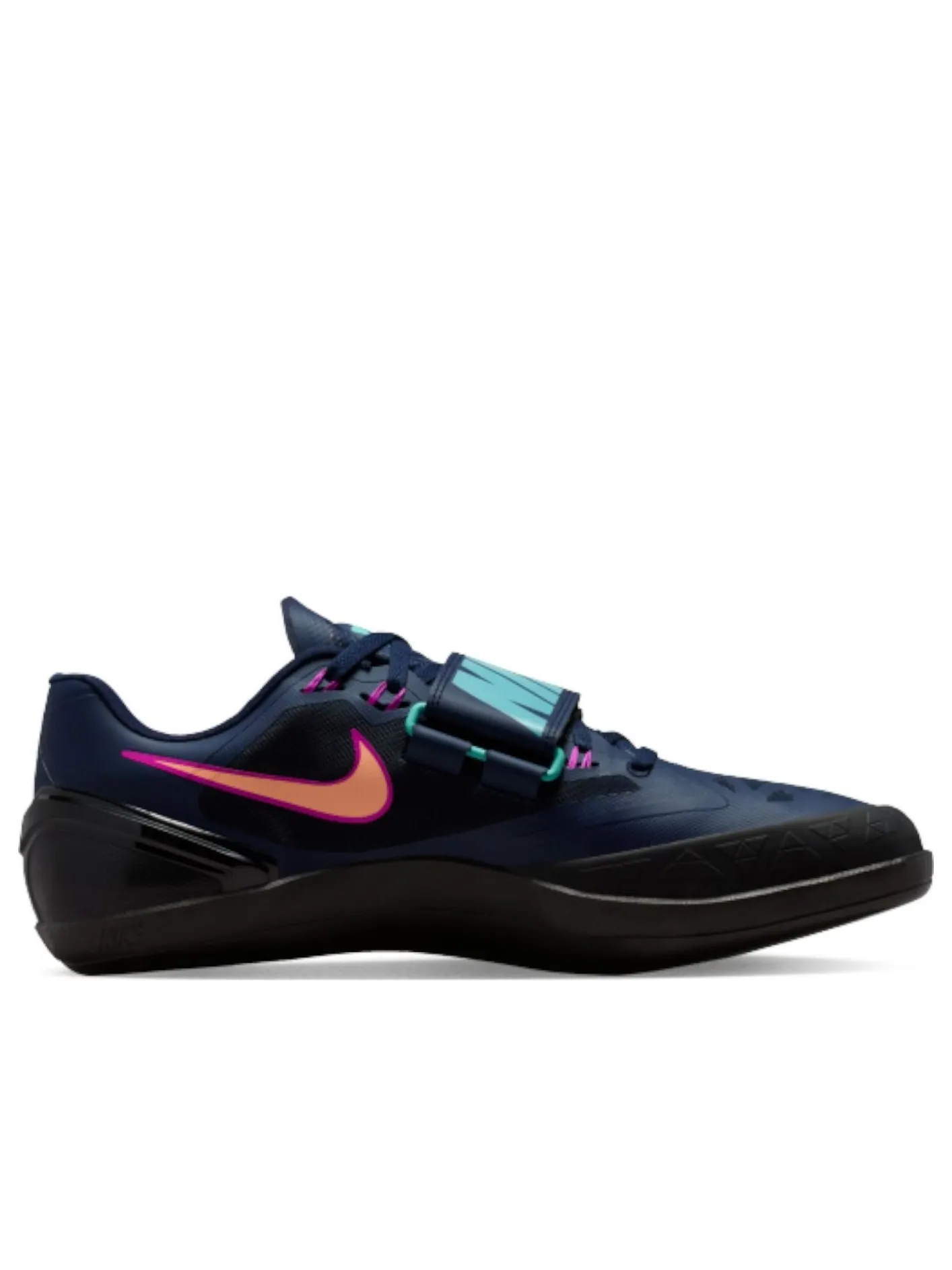 Кроссовки Nike Zoom Rotational 6 'Obsidian Orange Pulse Hyper Aqua' — изображение 6 из 6, темно-синий
