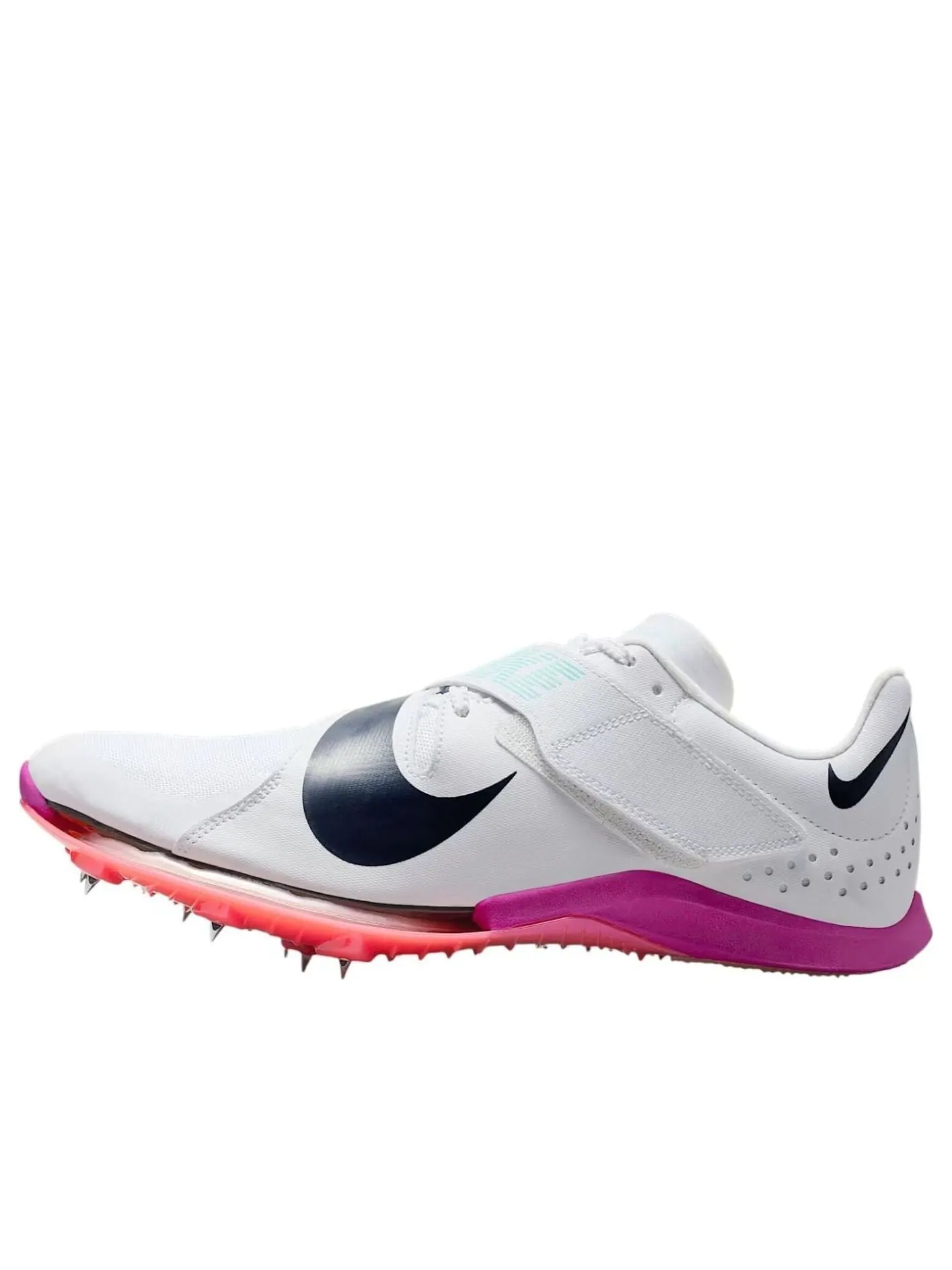 Кроссовки Nike Long Jump Elite 'White Bright Crimson' — изображение 1 из 5, белый