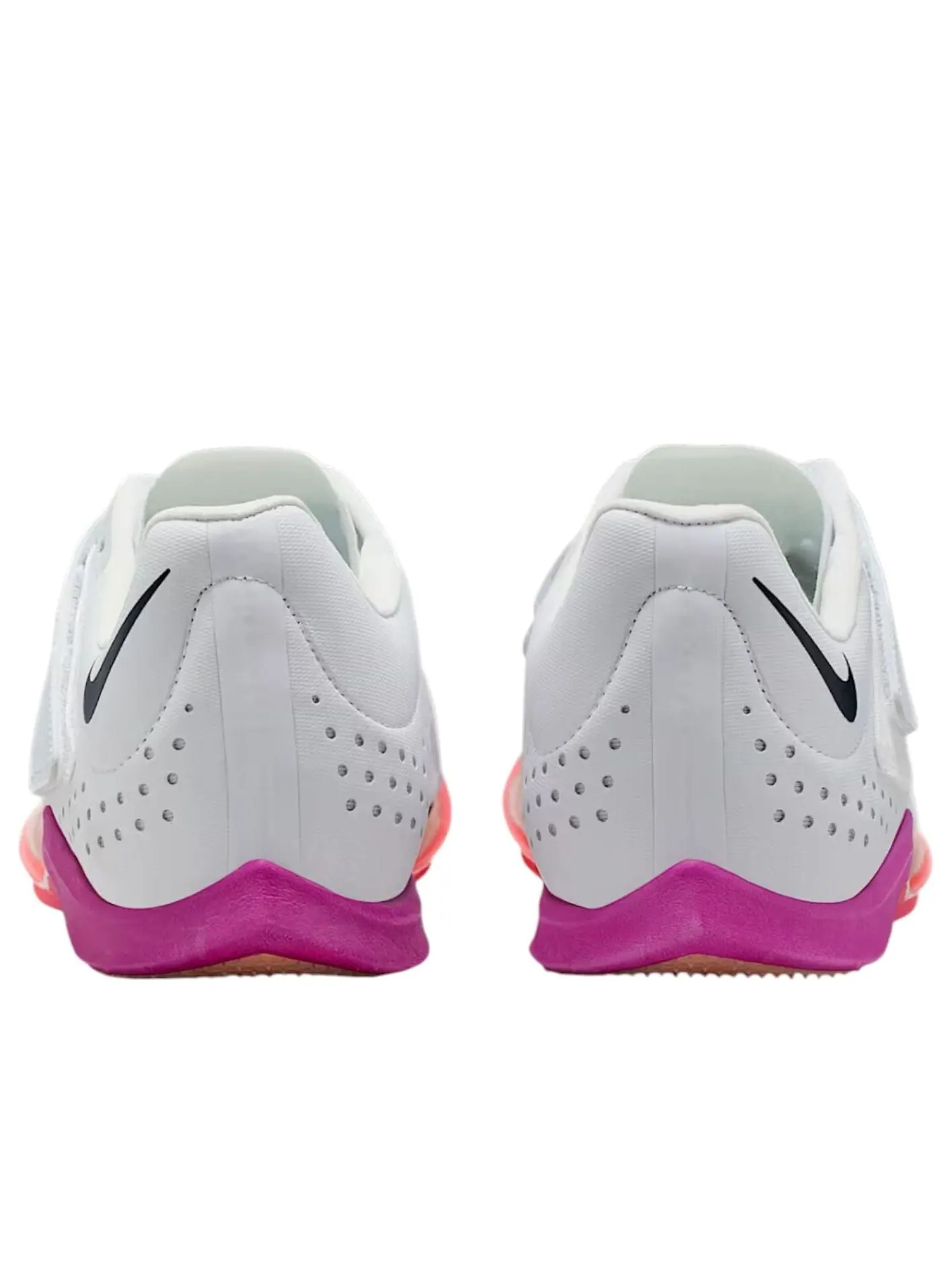 Кроссовки Nike Long Jump Elite 'White Bright Crimson' — изображение 5 из 5, белый