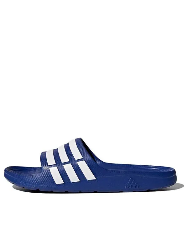 Кроссовки duramo slide 'blue' Adidas — изображение 1 из 4, синий