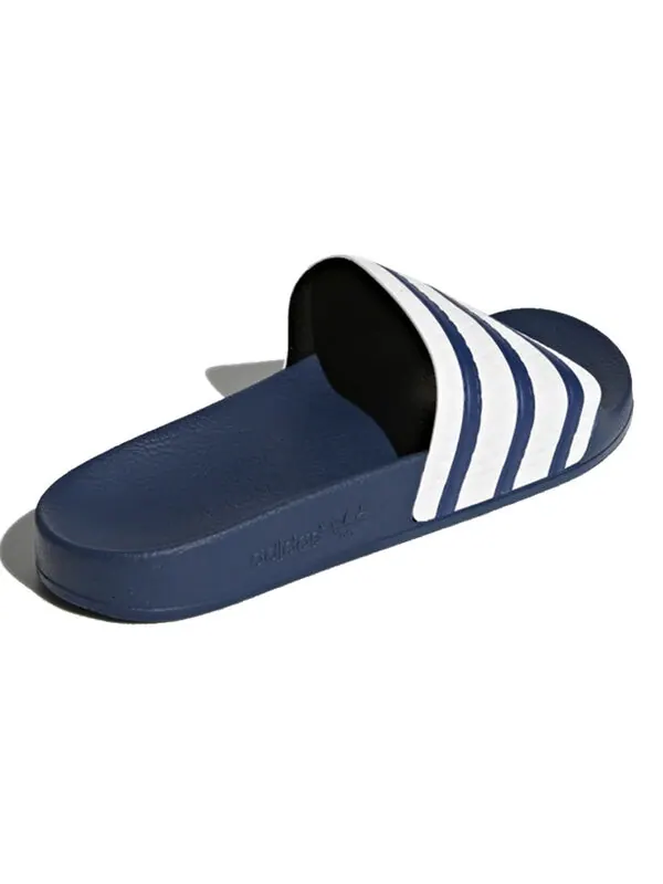 Тапочки adilette slide 'adi blue white' Adidas — изображение 3 из 4, синий/белый