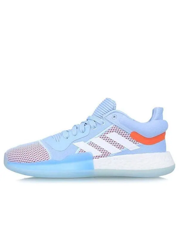 Кроссовки marquee boost low Adidas — изображение 1 из 4, синий/белый