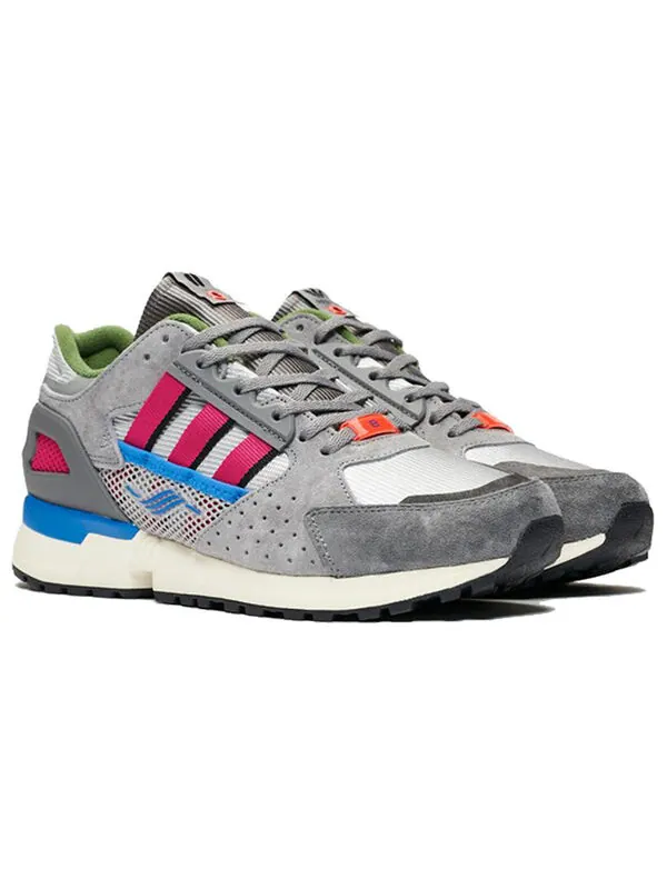 Кроссовки overkill x zx 10000c Adidas — изображение 2 из 4, серый/мульти