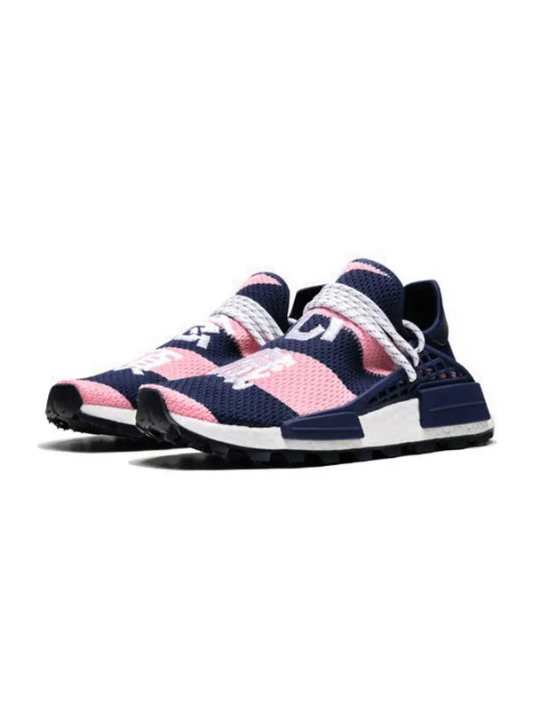 Кроссовки x pharrell x billionaire boys club nmd hu trail Adidas — изображение 3 из 4, розовый