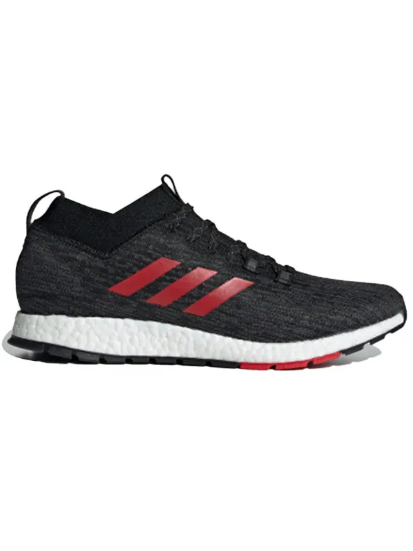 Кроссовки pureboost rbl cw красные Adidas — изображение 2 из 4, черный/красный