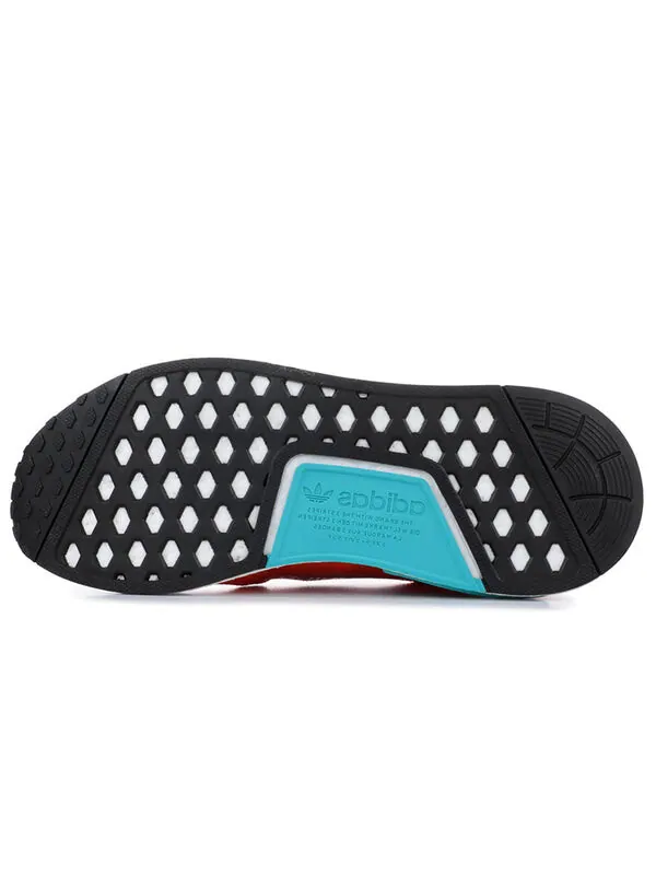 Кроссовки nmd_r1 Adidas — изображение 4 из 4, оранжевый
