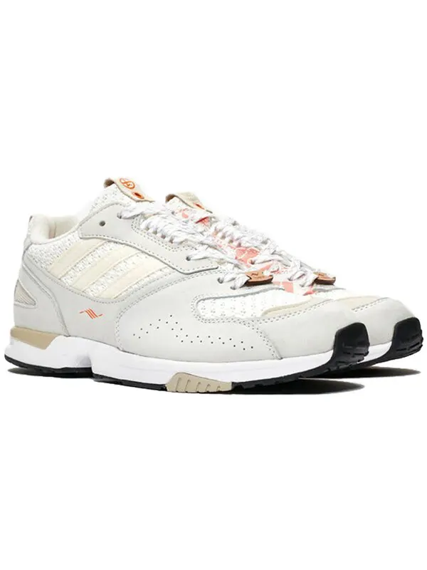 Кроссовки Shelflife x consortium zx 4000 Adidas — изображение 2 из 4, белый