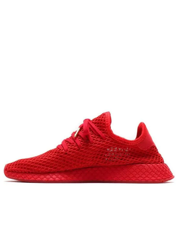 Кроссовки оригиналы deerupt Adidas — изображение 1 из 1, красный