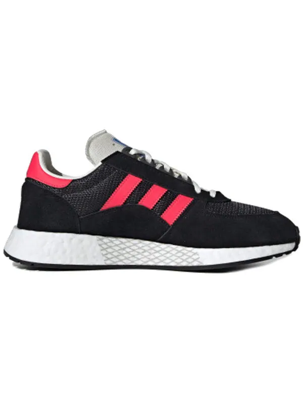 Кроссовки marathon tech 'carbon shock red' Adidas — изображение 2 из 4, красный/черный