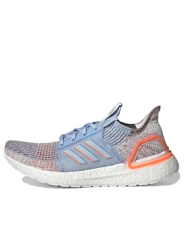 Кроссовки ультрабуст 19 Adidas — изображение 1 из 4, серый/синий/оранжевый