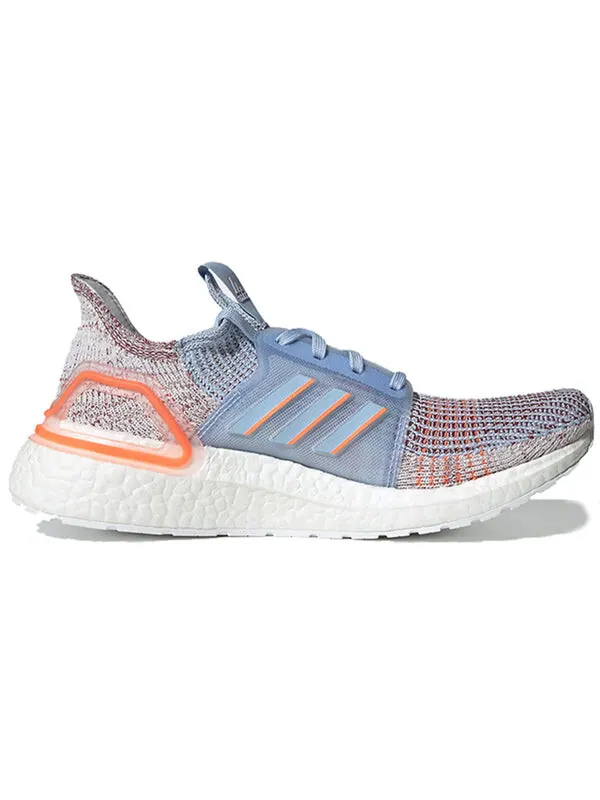 Кроссовки ультрабуст 19 Adidas — изображение 2 из 4, серый/синий/оранжевый