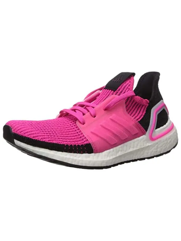Кроссовки ультрабуст 19 Adidas — изображение 2 из 4, черный/розовый