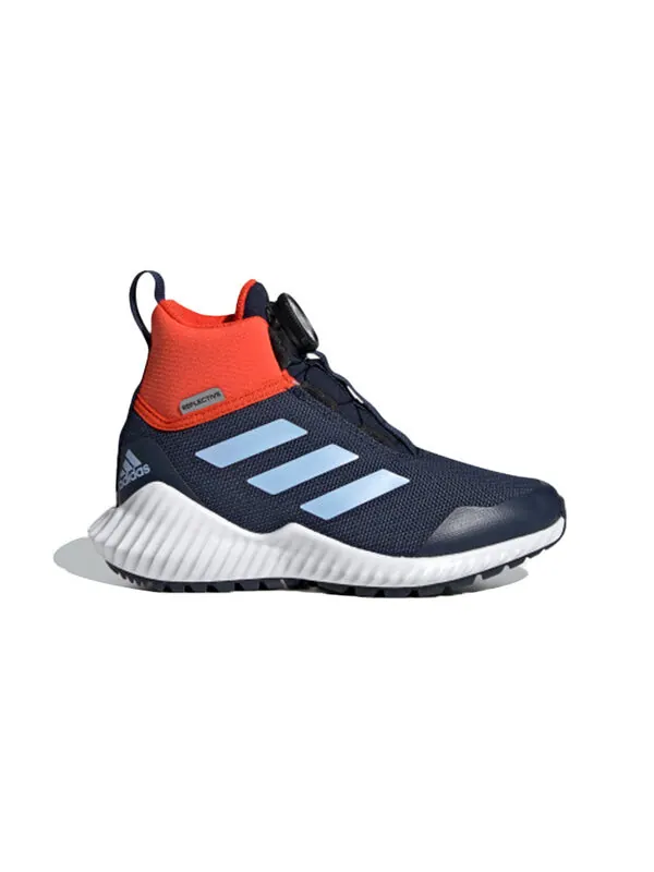 Кроссовки fortatrail boa k shoes Adidas — изображение 2 из 4, синий/оранжевый