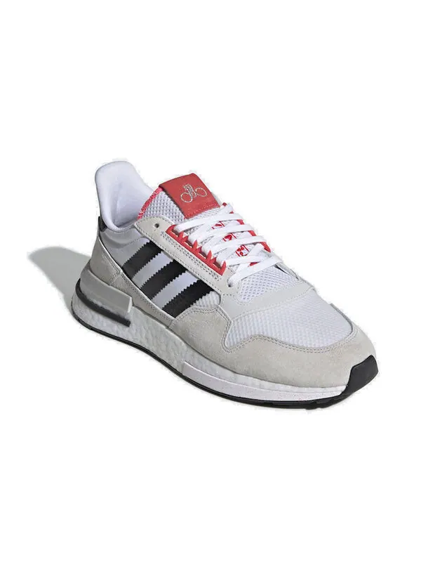 Кроссовки forever bicycle x zx 500 rm Adidas — изображение 3 из 4, черный/белый/серый