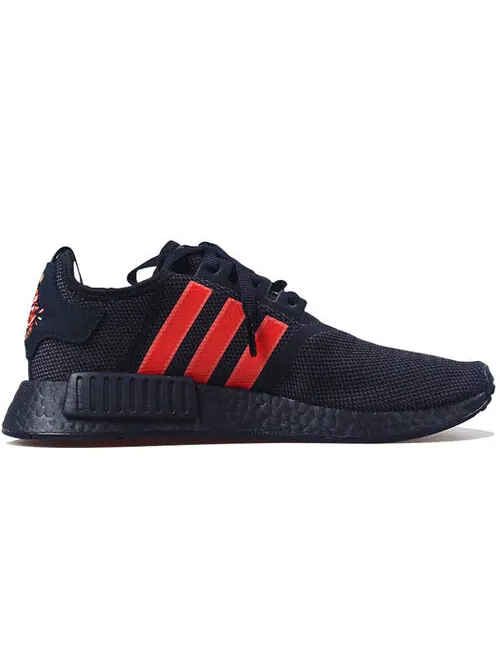 Кроссовки nmd_r1 Adidas — изображение 2 из 4, черный/красный