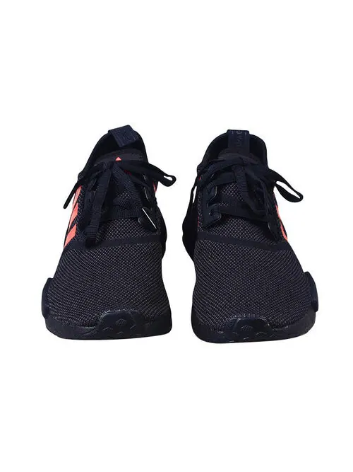 Кроссовки nmd_r1 Adidas — изображение 3 из 4, черный/красный
