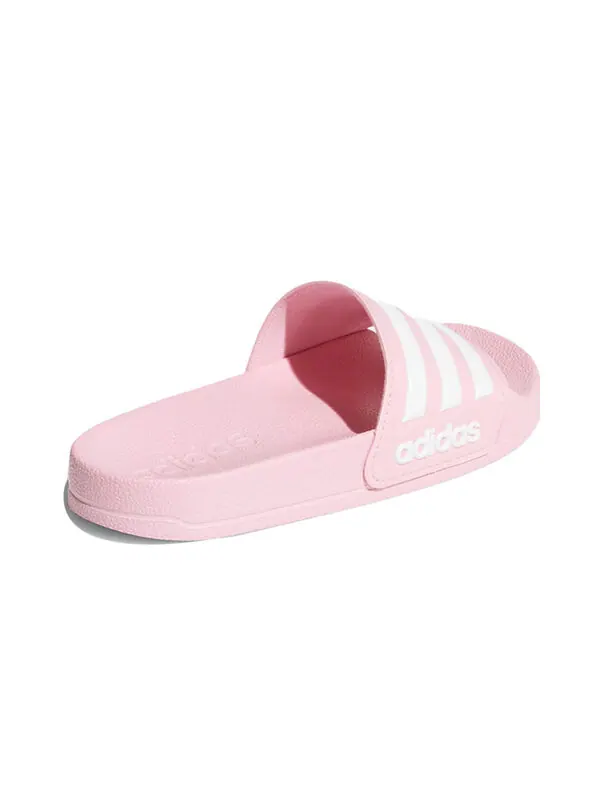 Тапочки adilette душевые слайды j Adidas — изображение 3 из 4, розовый/синий