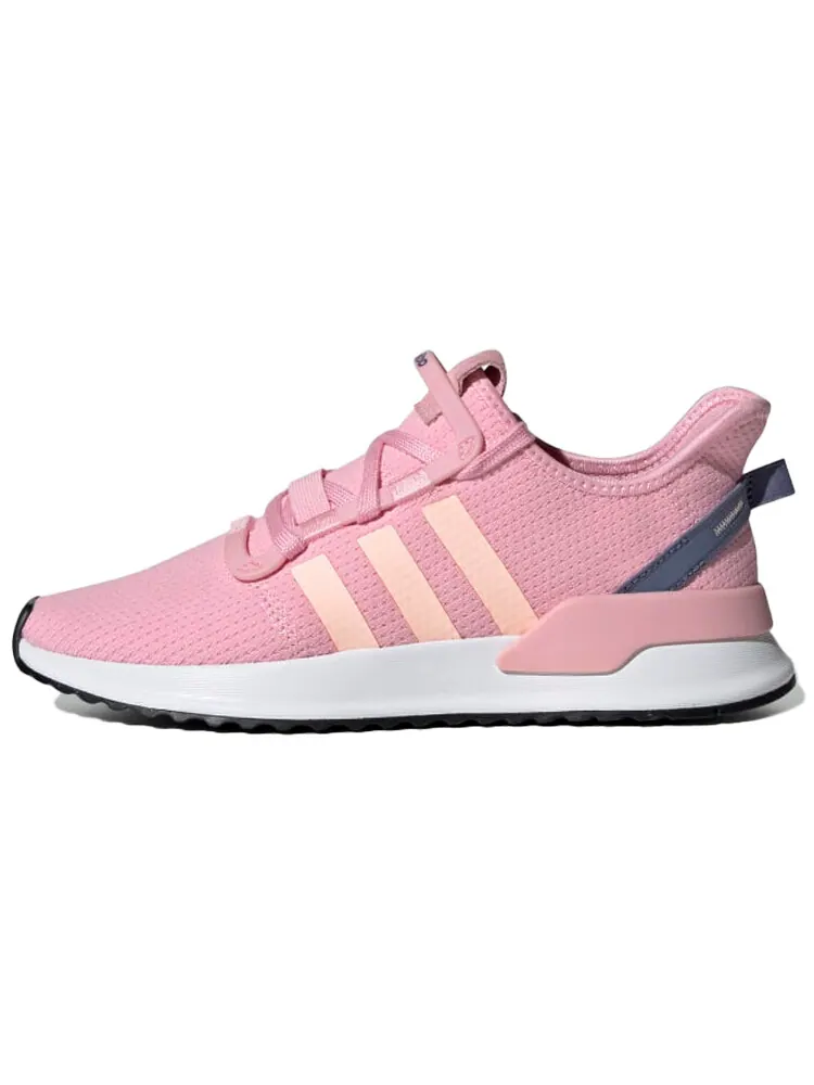 Кроссовки U_Path Run Lifestyle женские с низким верхом розового/белого цвета Adidas Originals — изображение 1 из 6