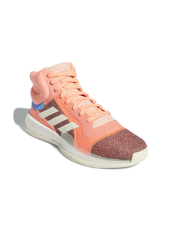 Кроссовки Marquee Boost Adidas — изображение 2 из 4, розово-голубой