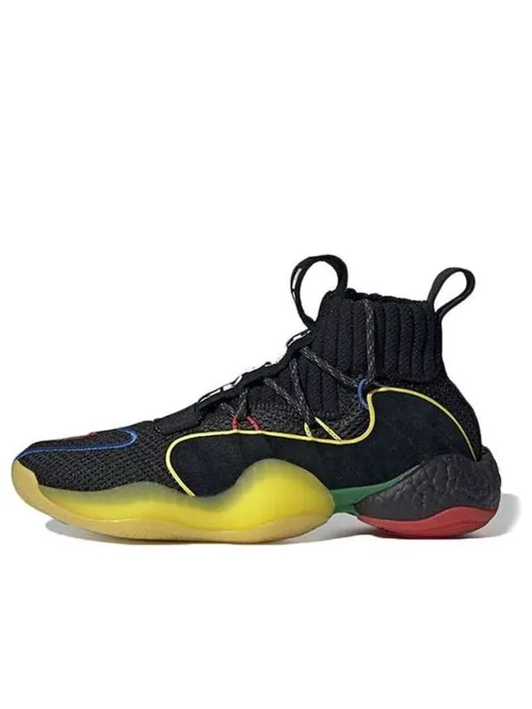 Кроссовки x pharrell crazy byw x Adidas — изображение 1 из 4, черный/мульти