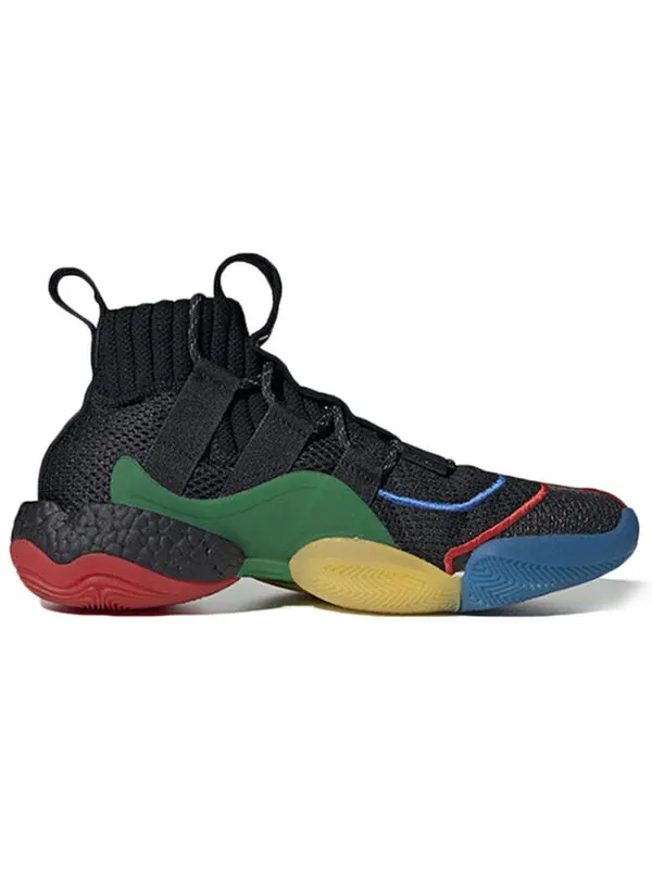 Кроссовки x pharrell crazy byw x Adidas — изображение 2 из 4, черный/мульти