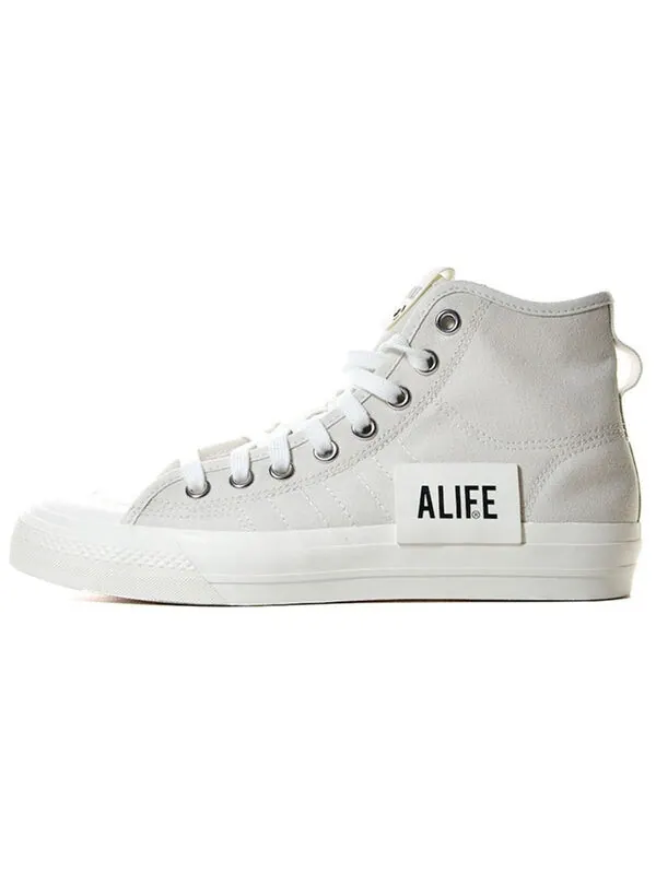Кроссовки alife x nizza высокие Adidas — изображение 2 из 4, белый