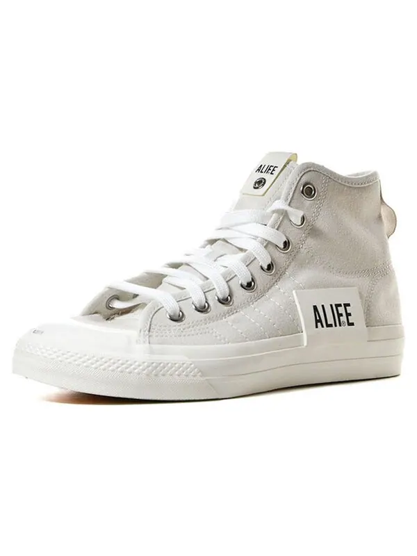 Кроссовки alife x nizza высокие Adidas — изображение 3 из 4, белый