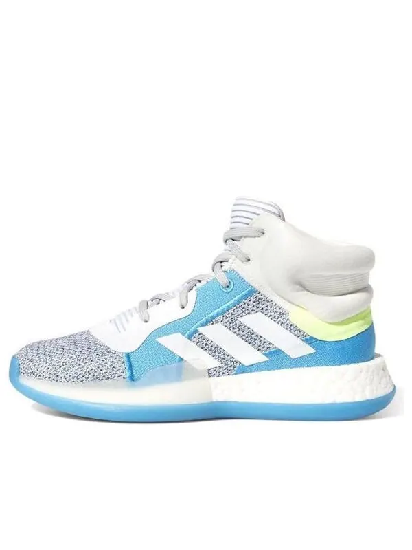 Кроссовки Marquee Boost J Adidas — изображение 1 из 4, синий/серый