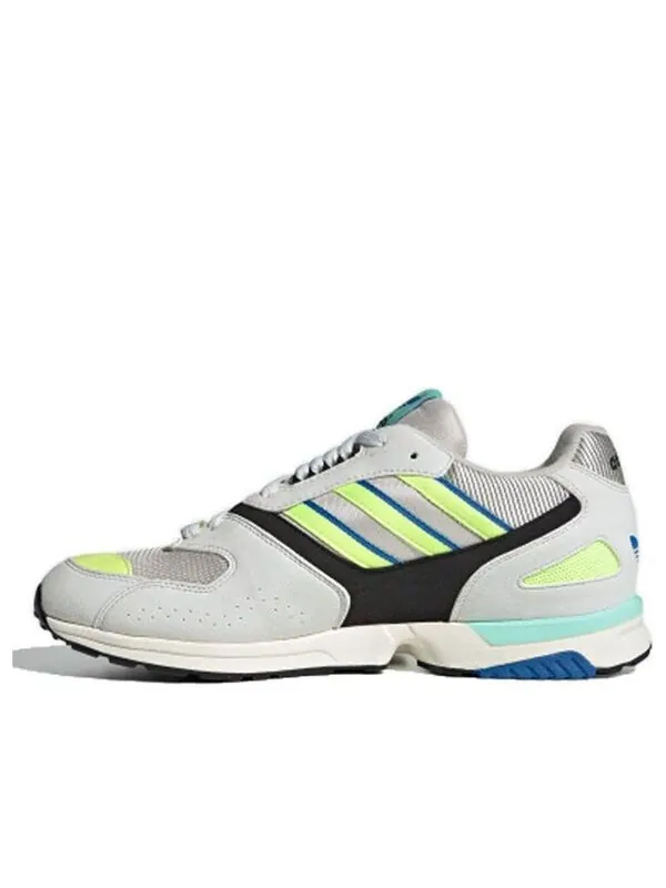 Кроссовки zx 4000 og 'white solar yellow' Adidas — изображение 1 из 4, белый