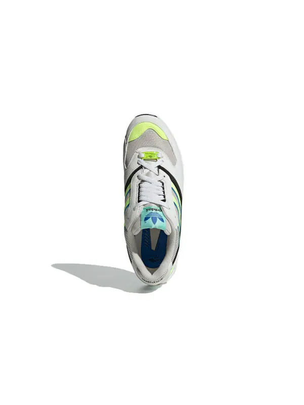 Кроссовки zx 4000 og 'white solar yellow' Adidas — изображение 4 из 4, белый
