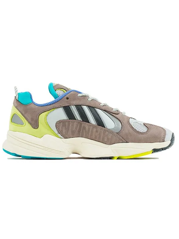 Массивные кеды invincible x yung 1 Adidas — изображение 2 из 4, коричневый