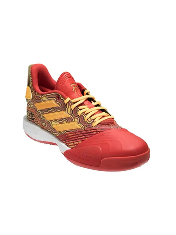 Кроссовки t mac millenium Adidas — изображение 2 из 4, красный/желтый