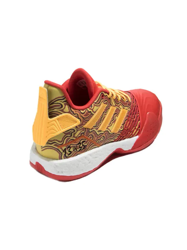 Кроссовки t mac millenium Adidas — изображение 3 из 4, красный/желтый