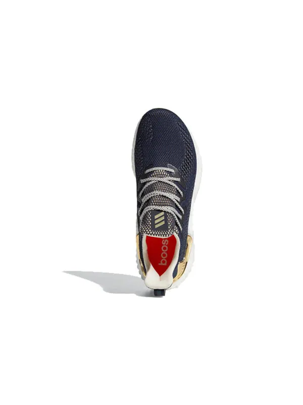 Кроссовки альфабуст Adidas — изображение 4 из 4, синий/коричневый
