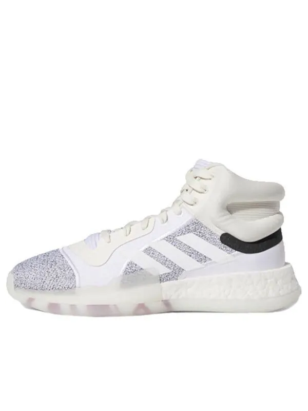 Кроссовки Marquee Boost Adidas — изображение 1 из 4, белый/серый