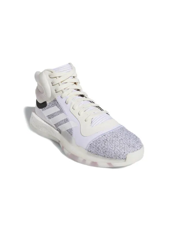 Кроссовки Marquee Boost Adidas — изображение 2 из 4, белый/серый