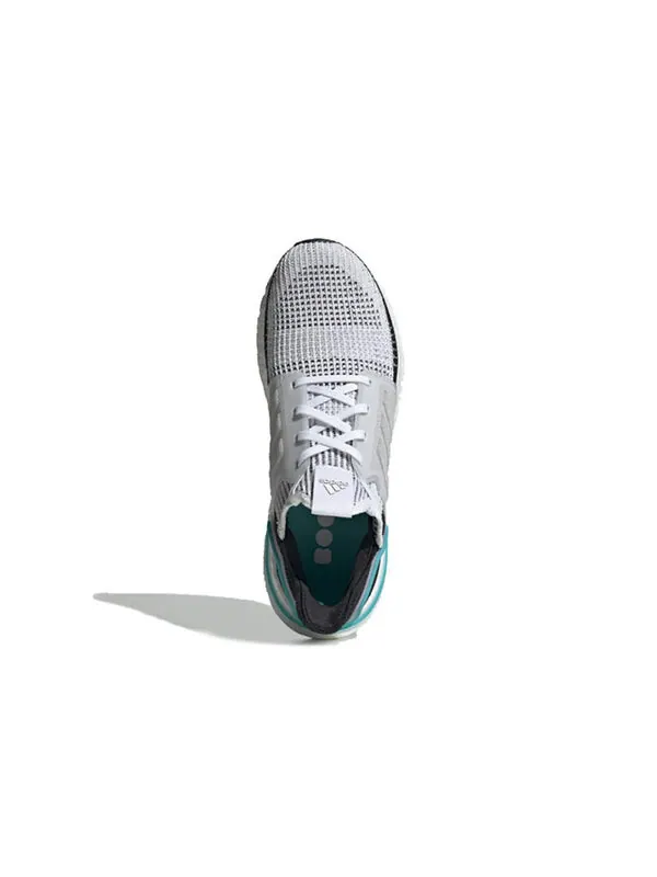 Кроссовки ультрабуст 19 Adidas — изображение 4 из 4, белый/зеленый