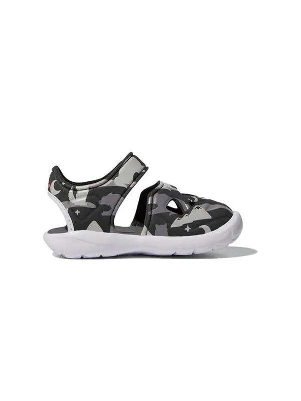 Сандалии fortaswim 2 i камуфляжные сандалии Adidas — изображение 2 из 4, черный/серый/белый