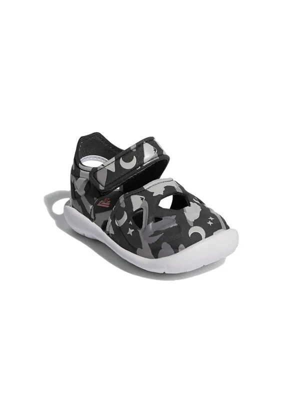 Сандалии fortaswim 2 i камуфляжные сандалии Adidas — изображение 3 из 4, черный/серый/белый