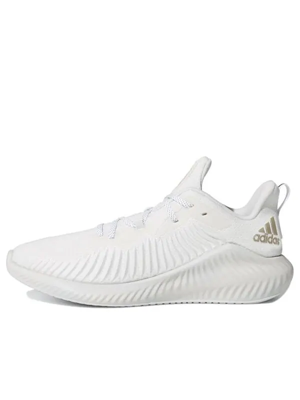 Кроссовки alphabounce run em Adidas — изображение 1 из 4, белый