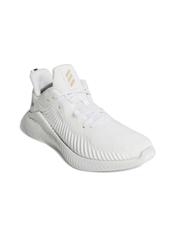 Кроссовки alphabounce run em Adidas — изображение 3 из 4, белый
