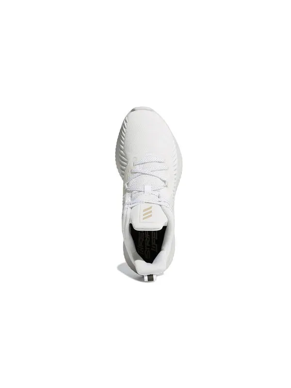 Кроссовки alphabounce run em Adidas — изображение 4 из 4, белый