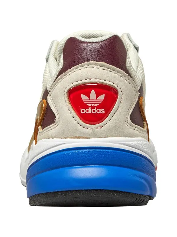 Кроссовки оригиналы falcon Adidas — изображение 2 из 3, бежевый/синий/белый